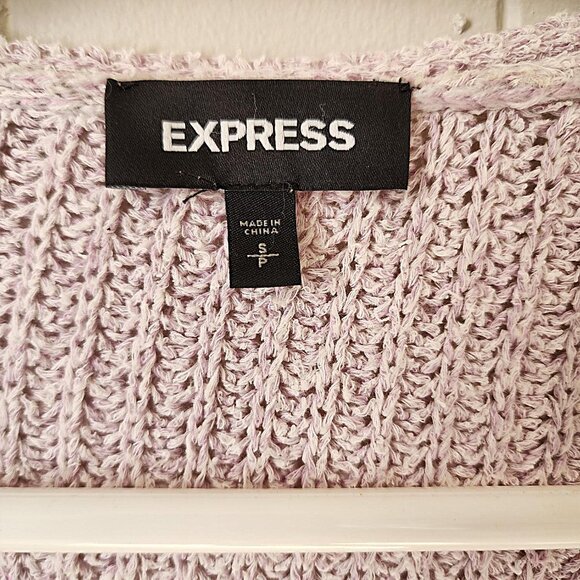 Pink Knit Sweater by Express - Size Small - Picture 3 of 5